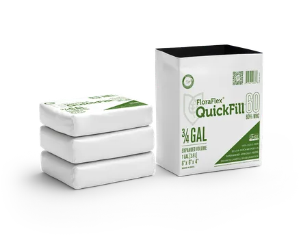 FloraFlex QuickFill 3/4 gallon coco coir