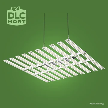 FloraFlex 900W 10-bar full spectrum LED grow light, DLC Hort listed