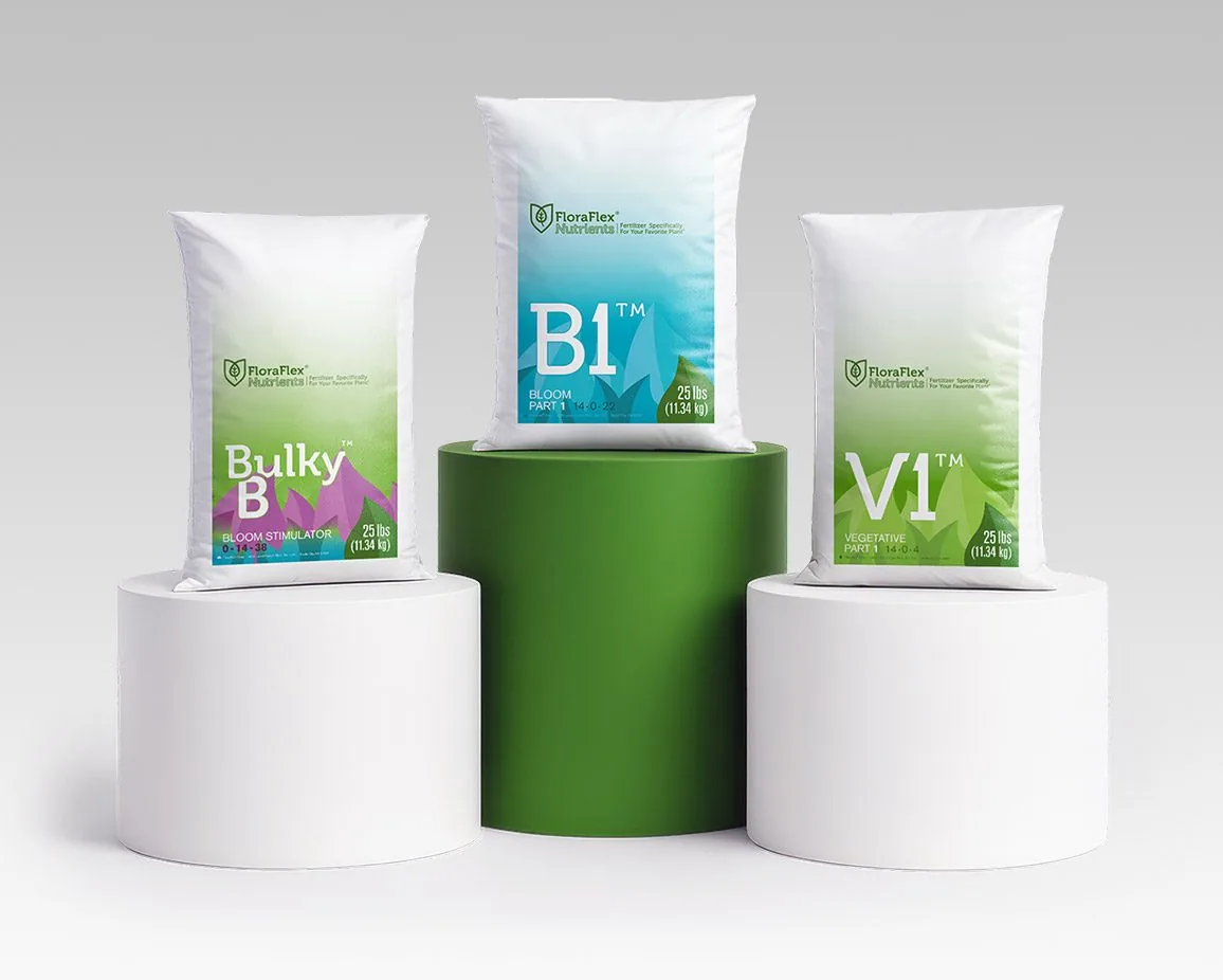 FloraFlex professional-grade water-soluble fertilizers