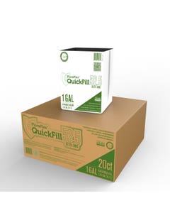 1 Gal Quickfill™ | 52.5% WHC | Expandable Organic Coco Coir Plant Medium | 20pk